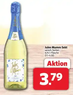 Markant Jules mumm sekt Angebot