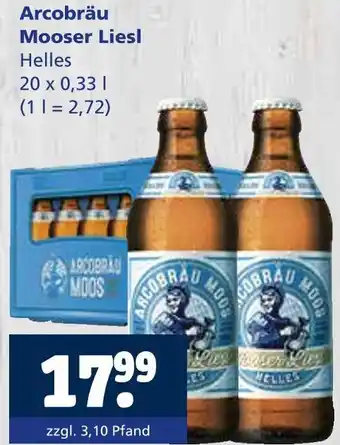 Getränkewelt Arcobräu mooser liesl Angebot