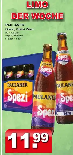 Getränkeparadies Gefromm Paulaner spezi Angebot