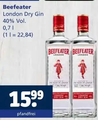 Getränkewelt Beefeater london dry gin Angebot