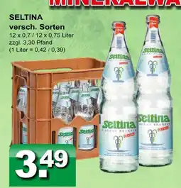 Getränkeparadies Gefromm Seltina mineralwasser Angebot