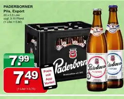 Getränkeparadies Gefromm Paderborner pils, export Angebot