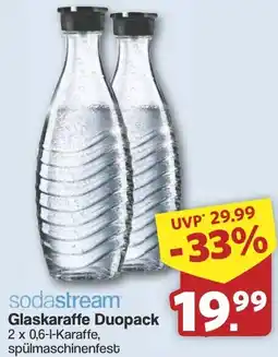 Famila Nord West Sodastream Glaskaraffe Duopack Angebot