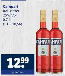Getränkewelt Campari Angebot