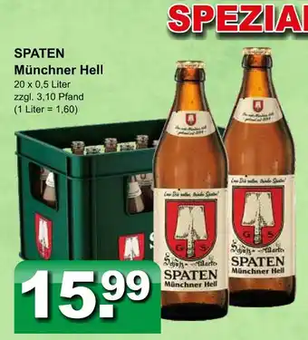 Getränkeparadies Gefromm Spaten münchner hell Angebot