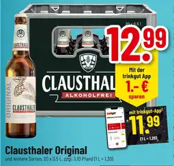 trinkgut Clausthaler clausthaler original Angebot