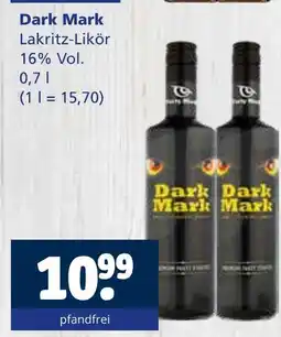 Getränkewelt Dark mark lakritz-likör Angebot