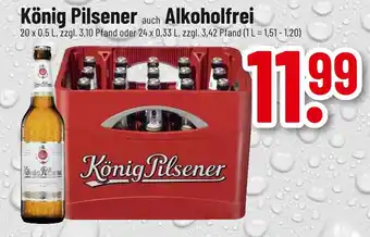 trinkgut König pilsener könig pilsener auch alkoholfrei Angebot