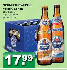 Getränkeparadies Gefromm Schneider weisse Angebot