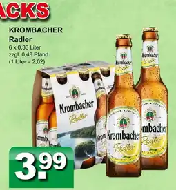 Getränkeparadies Gefromm Krombacher radler Angebot