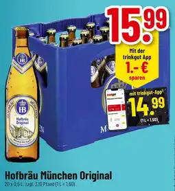 trinkgut Hofbräu münchen hofbräu münchen original Angebot