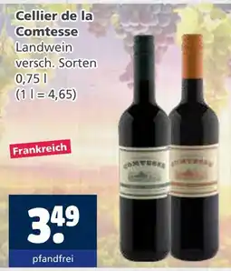 Getränkewelt Cellier de la comtesse landwein Angebot