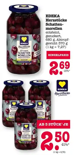 E-Center Edeka herzstücke schattenmorellen Angebot