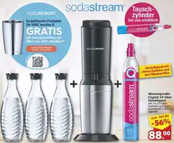 Famila Nord West Sodastream Wassersprudler Crystal 3.0 titan Vorteilspack Angebot