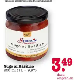 E-Center Scheck-in manufaktur sugo al basilico Angebot
