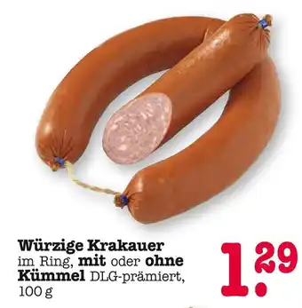 E-Center Würzige krakauer Angebot