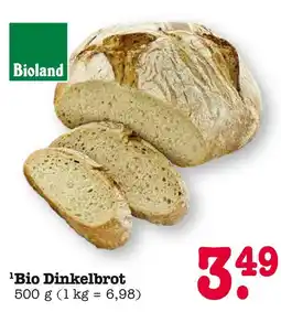 E-Center Bioland bio dinkelbrot Angebot