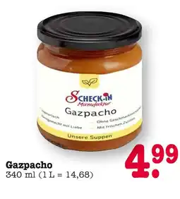 E-Center Scheck-in manufaktur gazpacho Angebot