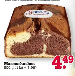 E-Center Scheck-in manufaktur marmorkuchen Angebot