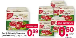 E-Center Gut & günstig tomaten passiert Angebot