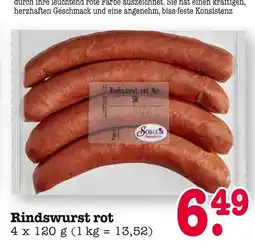 E-Center Scheck-in rindswurst rot Angebot