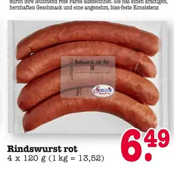E-Center Scheck-in rindswurst rot Angebot