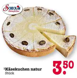 E-Center Scheck-in manufaktur käsekuchen natur Angebot