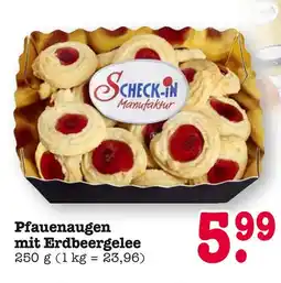 E-Center Scheck-in manufaktur pfauenaugen mit erdbeergelee Angebot