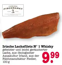 E-Center Fiedlers fischmarkt irische lachsfilets n° 1 whisky Angebot