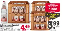 E-Center Schwarzwald-sprudel mineralwasser Angebot
