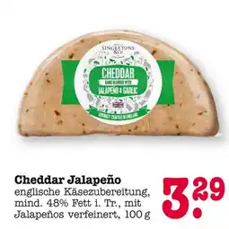 E-Center Singletons & co cheddar jalapeño Angebot