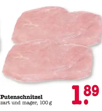 E-Center Putenschnitzel Angebot