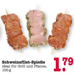 E-Center Schweinefilet-spieße Angebot