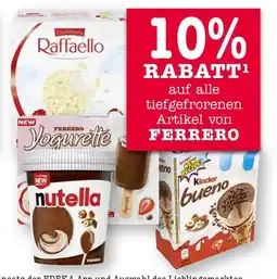 E-Center Ferrero 10% rabatt Angebot