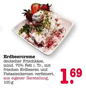 E-Center Erdbeercreme Angebot