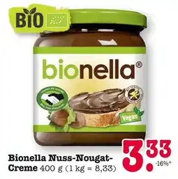 E-Center Bionella nuss-nougat-creme Angebot