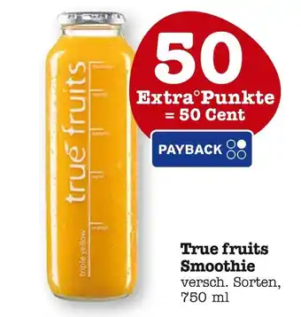 E-Center True fruits smoothie Angebot