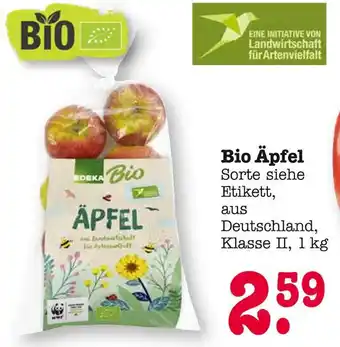 E-Center Edeka bio äpfel Angebot
