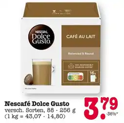 E-Center Nescafé dolce gusto café au lait Angebot