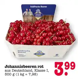 E-Center Unsere heimat johannisbeeren rot Angebot