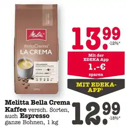 E-Center Melitta bella crema kaffee Angebot