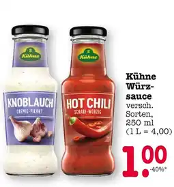 E-Center Kühne knoblauch Angebot