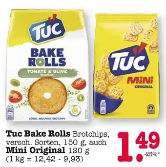 E-Center Tuc bake rolls Angebot