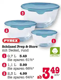 E-Center Pyrex schüssel prep & store Angebot