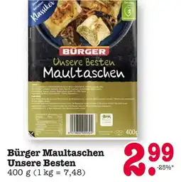 E-Center Bürger unsere besten maultaschen Angebot