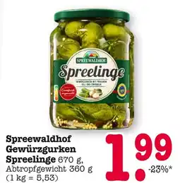 E-Center Spreewaldhof spreelinge Angebot