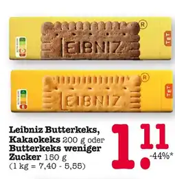 E-Center Leibniz butterkeks Angebot