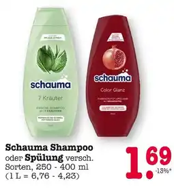 E-Center Schauma shampoo Angebot