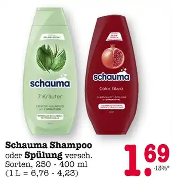 E-Center Schauma shampoo Angebot