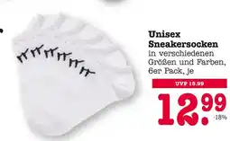E-Center Unisex sneakersocken Angebot